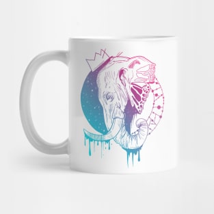 Dual Color Royal Elephant Mug